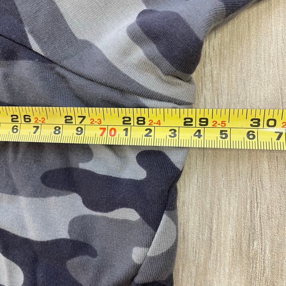 D&Co Active Camo Tunic Top Womens 3X Gray V Neck 3/4 Sleeve Pockets - Picture 6 of 8